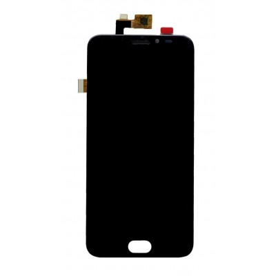 Lcd With Touch Screen For Voto V12 Black By - Maxbhi Com