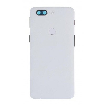 Back Panel Cover For Oneplus 5t White - Maxbhi Com