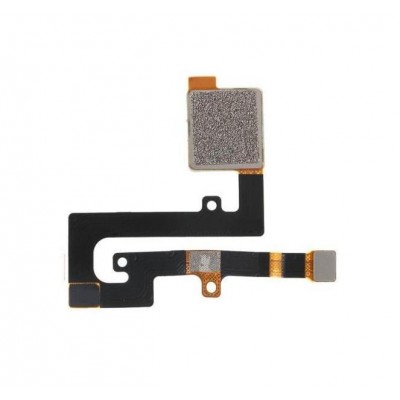 Fingerprint Sensor Flex Cable For Nokia 6 1 Plus White By - Maxbhi Com