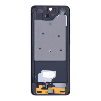 Lcd Frame Middle Chassis For Samsung Galaxy S20 Ultra 5g Black By - Maxbhi Com