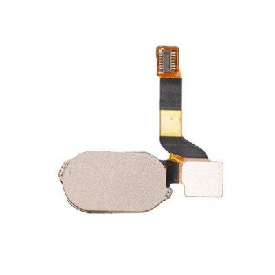 Fingerprint Sensor Flex Cable For Oneplus 3 White By - Maxbhi Com