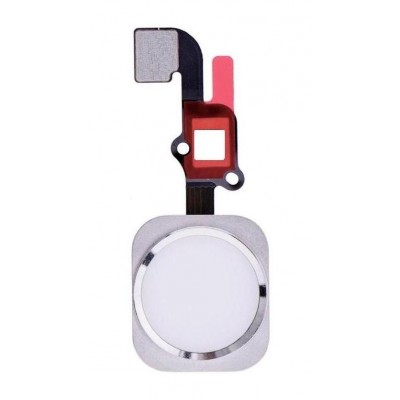 Home Button Complete For Apple Iphone 6s Plus 32gb White By - Maxbhi Com