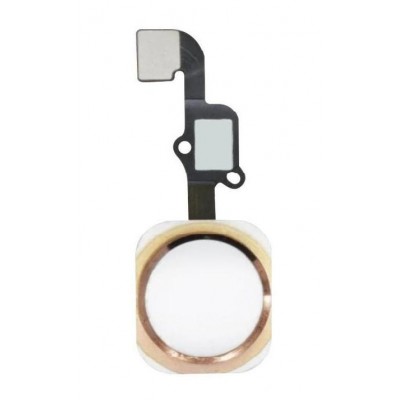Home Button Complete For Apple Iphone 6s Plus Gold By - Maxbhi Com