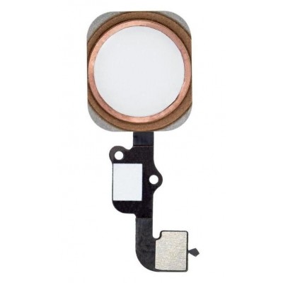 Home Button Complete For Apple Iphone 6s Plus Rose Gold By - Maxbhi Com