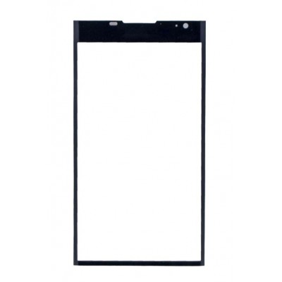 Replacement Front Glass For Blackberry Priv Black By - Maxbhi Com