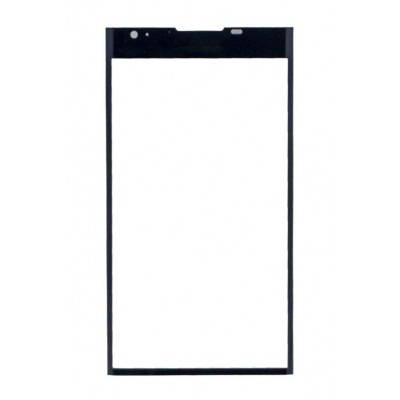 Replacement Front Glass For Blackberry Priv Black By - Maxbhi Com