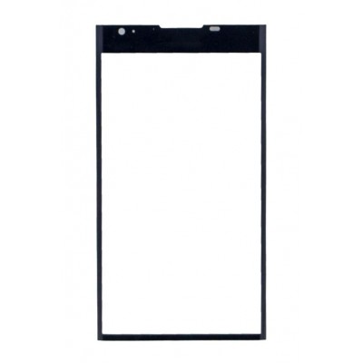 Replacement Front Glass For Blackberry Priv Black By - Maxbhi Com