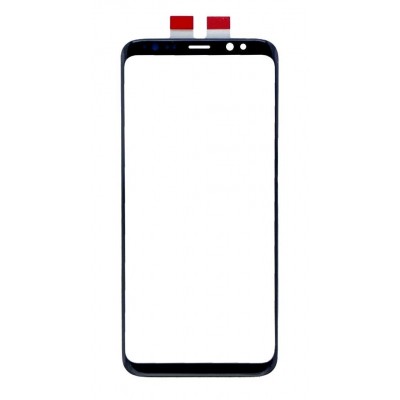 Replacement Front Glass For Samsung Galaxy S8 Edge Black By - Maxbhi Com
