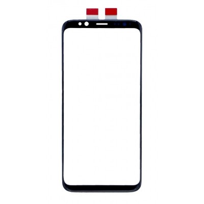 Replacement Front Glass For Samsung Galaxy S8 Edge Black By - Maxbhi Com