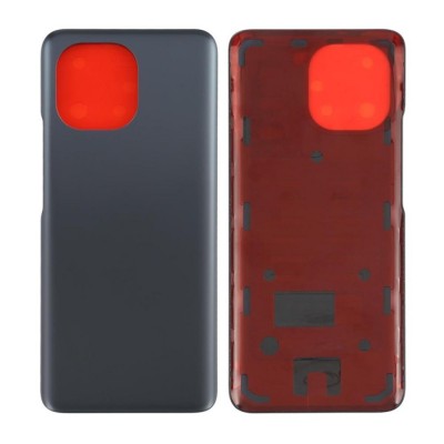 Back Panel Cover For Xiaomi Mi 11 Black - Maxbhi Com