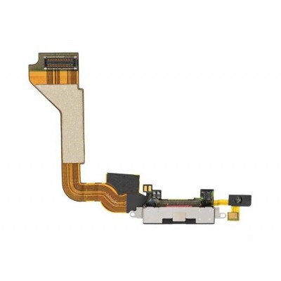 Charging Connector Flex Pcb Board For Apple Iphone 4 By - Maxbhi Com