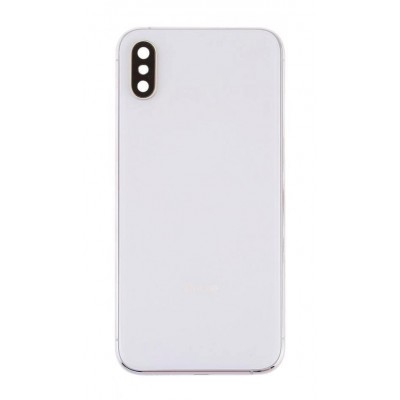 Full Body Housing For Apple Iphone Xs Silver - Maxbhi Com