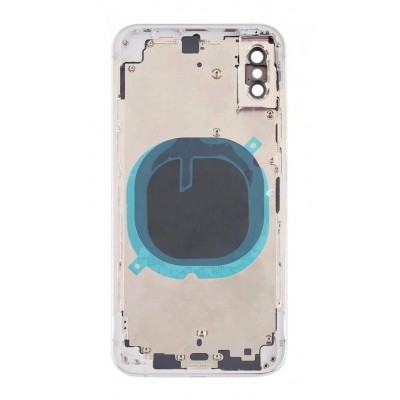 Full Body Housing For Apple Iphone Xs Silver - Maxbhi Com