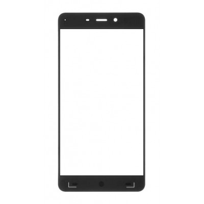 Replacement Front Glass For Oneplus X Black By - Maxbhi Com