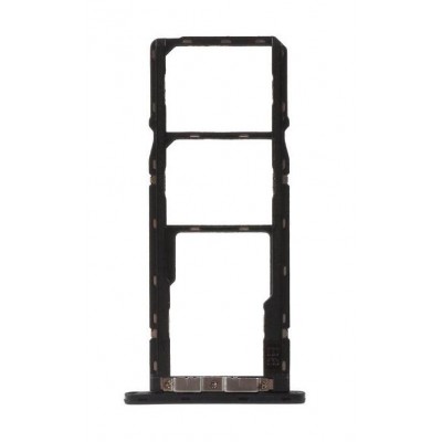 Sim Card Holder Tray For Asus Zenfone Max M2 Zb633kl Black - Maxbhi Com