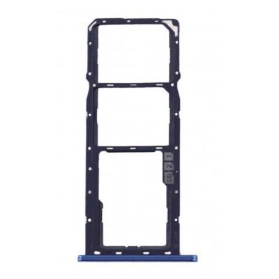Sim Card Holder Tray For Asus Zenfone Max M2 Zb633kl Blue - Maxbhi Com