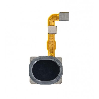 Fingerprint Sensor Flex Cable For Samsung Galaxy A20s Black By - Maxbhi Com