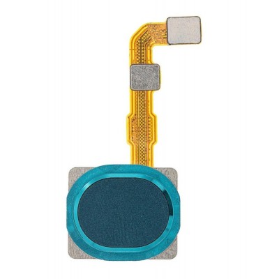 Fingerprint Sensor Flex Cable For Samsung Galaxy A20s Green By - Maxbhi Com