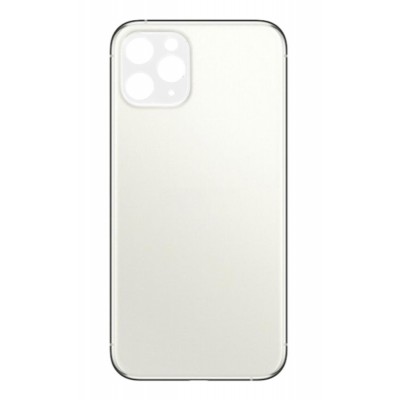 Back Panel Cover For Apple Iphone 11 Pro Silver - Maxbhi Com
