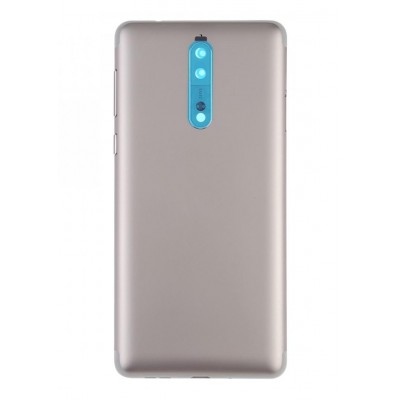 Back Panel Cover For Nokia 8 White - Maxbhi Com