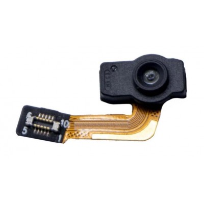 Fingerprint Sensor Flex Cable For Oppo F15 Black By - Maxbhi Com