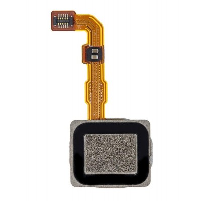 Fingerprint Sensor Flex Cable For Samsung Galaxy A20s White By - Maxbhi Com
