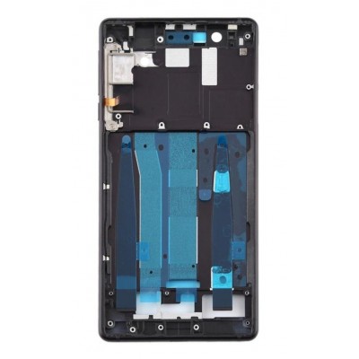 Lcd Frame Middle Chassis For Nokia 3 Black By - Maxbhi Com