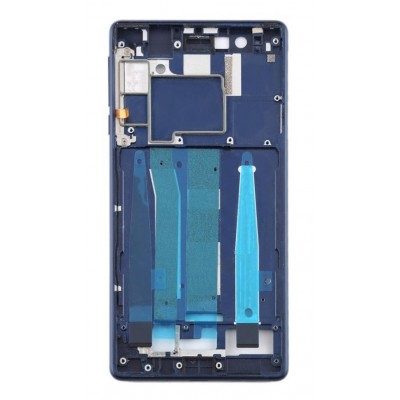Lcd Frame Middle Chassis For Nokia 3 Blue By - Maxbhi Com