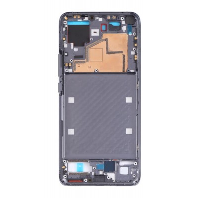 Lcd Frame Middle Chassis For Xiaomi Mi 11 Black By - Maxbhi Com