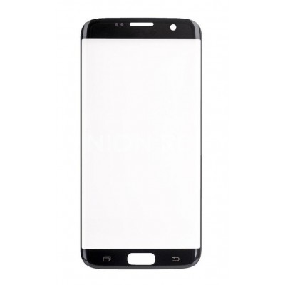 Replacement Front Glass For Samsung Galaxy S7 Edge Black By - Maxbhi Com