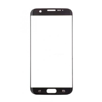 Replacement Front Glass For Samsung Galaxy S7 Edge Pink Gold By - Maxbhi Com