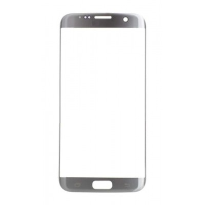 Replacement Front Glass For Samsung Galaxy S7 Edge Silver By - Maxbhi Com