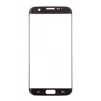 Replacement Front Glass For Samsung Galaxy S7 Edge Silver By - Maxbhi Com