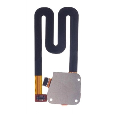 Fingerprint Sensor Flex Cable For Motorola Moto E5 Plus Black By - Maxbhi Com
