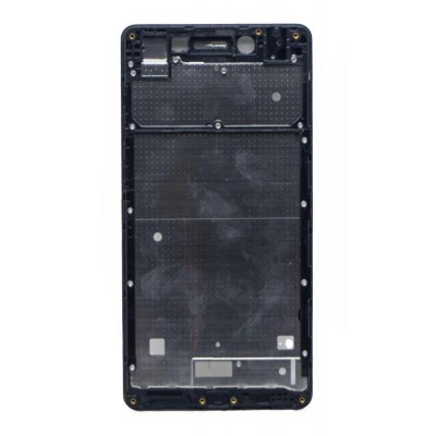 Lcd Frame Middle Chassis For Vivo Y51y51l Black By - Maxbhi Com