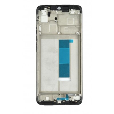 Lcd Frame Middle Chassis For Xiaomi Poco M3 Black By - Maxbhi Com