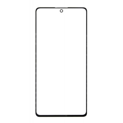 Replacement Front Glass For Samsung Galaxy Note 10 Lite Black By - Maxbhi Com