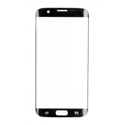 Replacement Front Glass For Samsung Galaxy S7 Edge Cdma Blue By - Maxbhi Com
