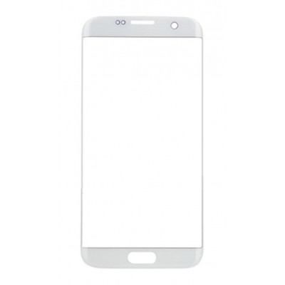 Replacement Front Glass For Samsung Galaxy S7 Edge Cdma White By - Maxbhi Com