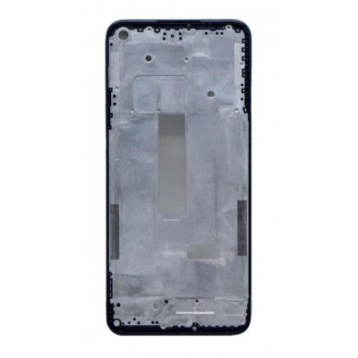 Lcd Frame Middle Chassis For Realme 8 5g Black By - Maxbhi Com