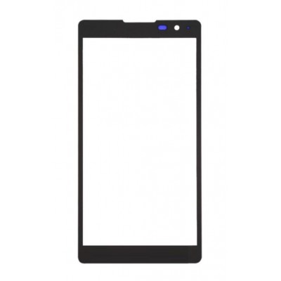 Replacement Front Glass For Lg X Power Black By - Maxbhi Com