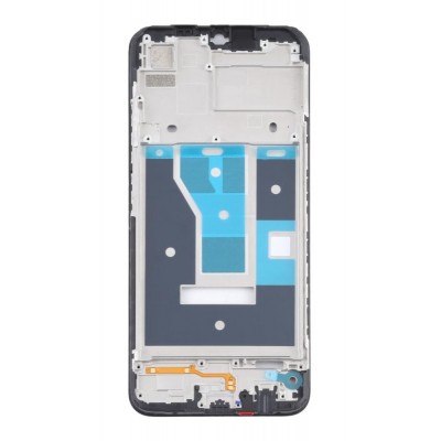 Lcd Frame Middle Chassis For Realme C21 White By - Maxbhi Com