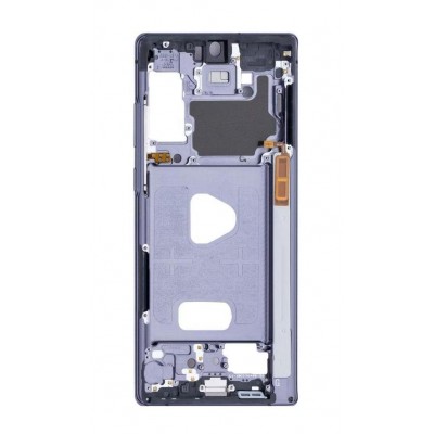 Lcd Frame Middle Chassis For Samsung Galaxy Note 20 Grey By - Maxbhi Com