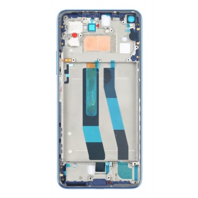Lcd Frame Middle Chassis For Xiaomi Mi 11 Lite Blue By - Maxbhi Com