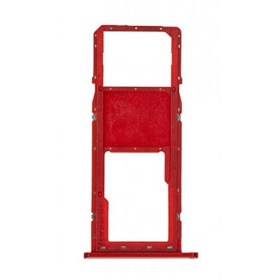 Sim Card Holder Tray For Samsung Galaxy A01 Red - Maxbhi Com