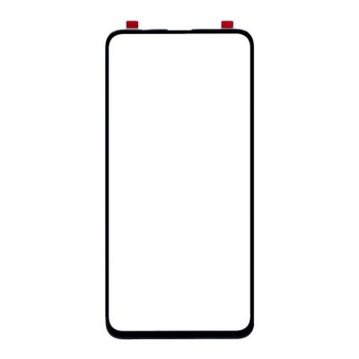 Replacement Front Glass For Honor 9x Pro Black By - Maxbhi Com