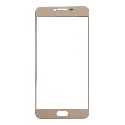 Replacement Front Glass For Samsung Galaxy C5 Gold By - Maxbhi Com