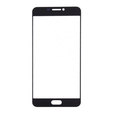 Replacement Front Glass For Samsung Galaxy C5 Grey By - Maxbhi Com