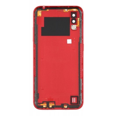 Back Panel Cover For Samsung Galaxy A01 Red - Maxbhi Com