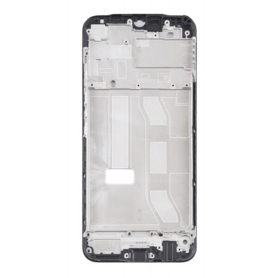 Lcd Frame Middle Chassis For Realme C25 Black By - Maxbhi Com